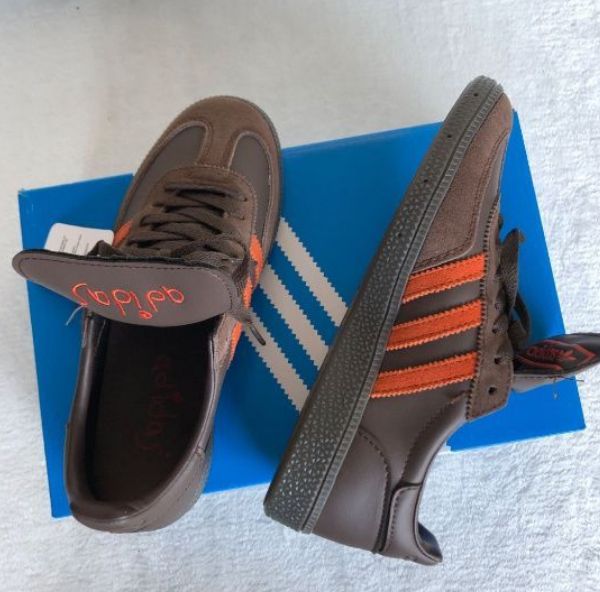 adidas HANDBALL SPEZIAL SHUKYU E-WAX BROWN カップルシューズ レディース/メンズ 箱付 &12