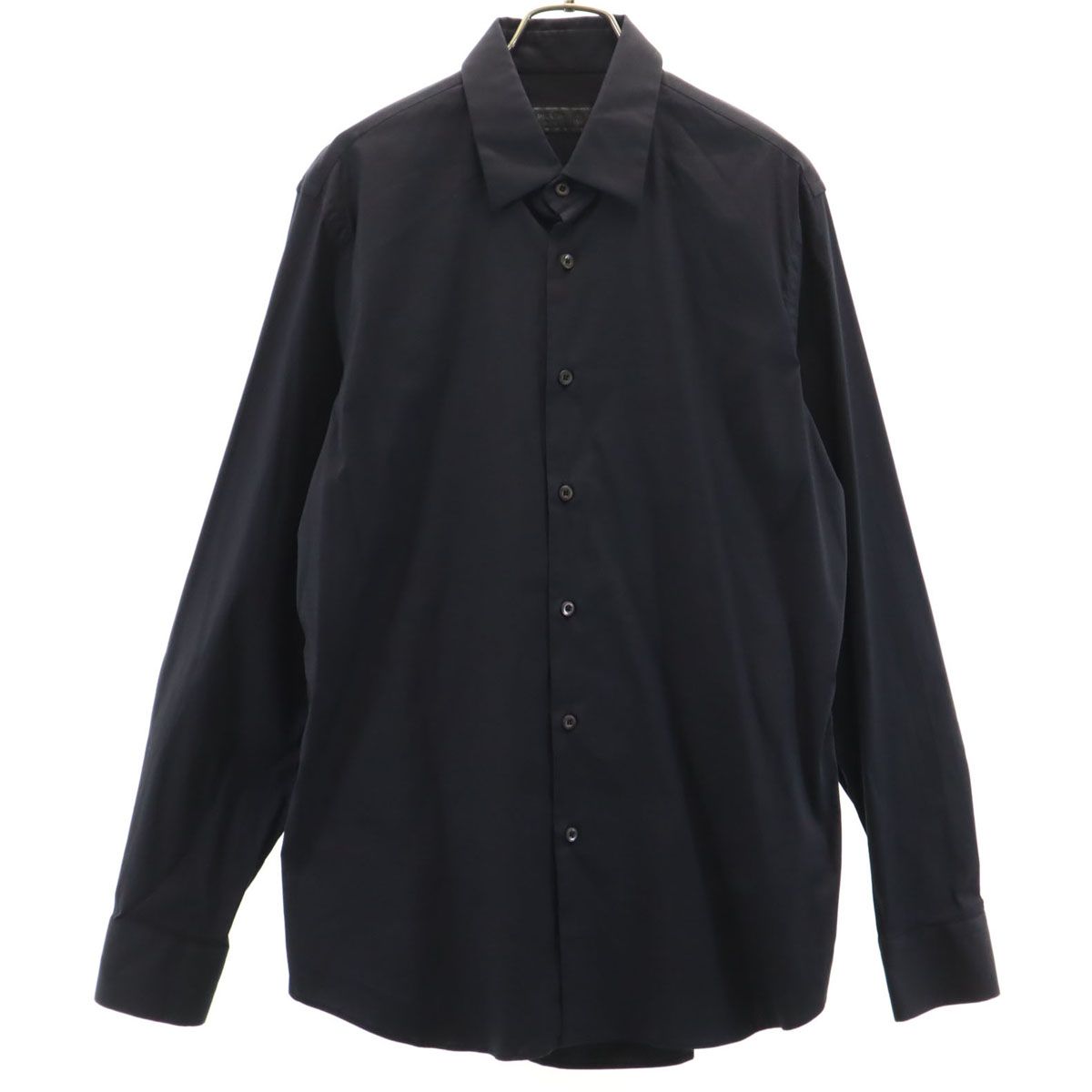 PRADA 黒 長袖シャツ Made in Italy