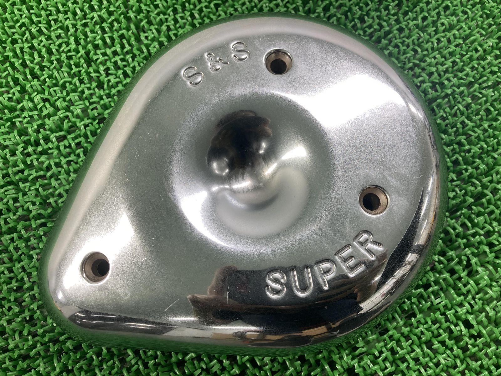 p*o様 S＆Sエアクリーナーカバー（CVキャブ用）