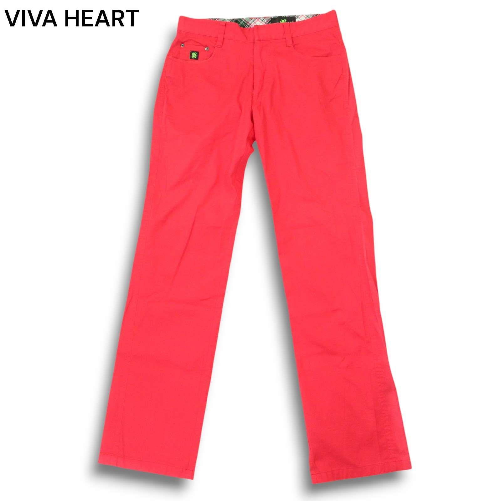 VIVA HEART ビバハート 通年 ロゴタグ☆ ストレッチ ストレート