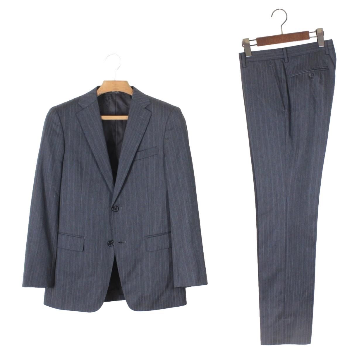 極美品】トゥモローランド ゼニア スーツ セットアップ 背抜き 48 L 2B