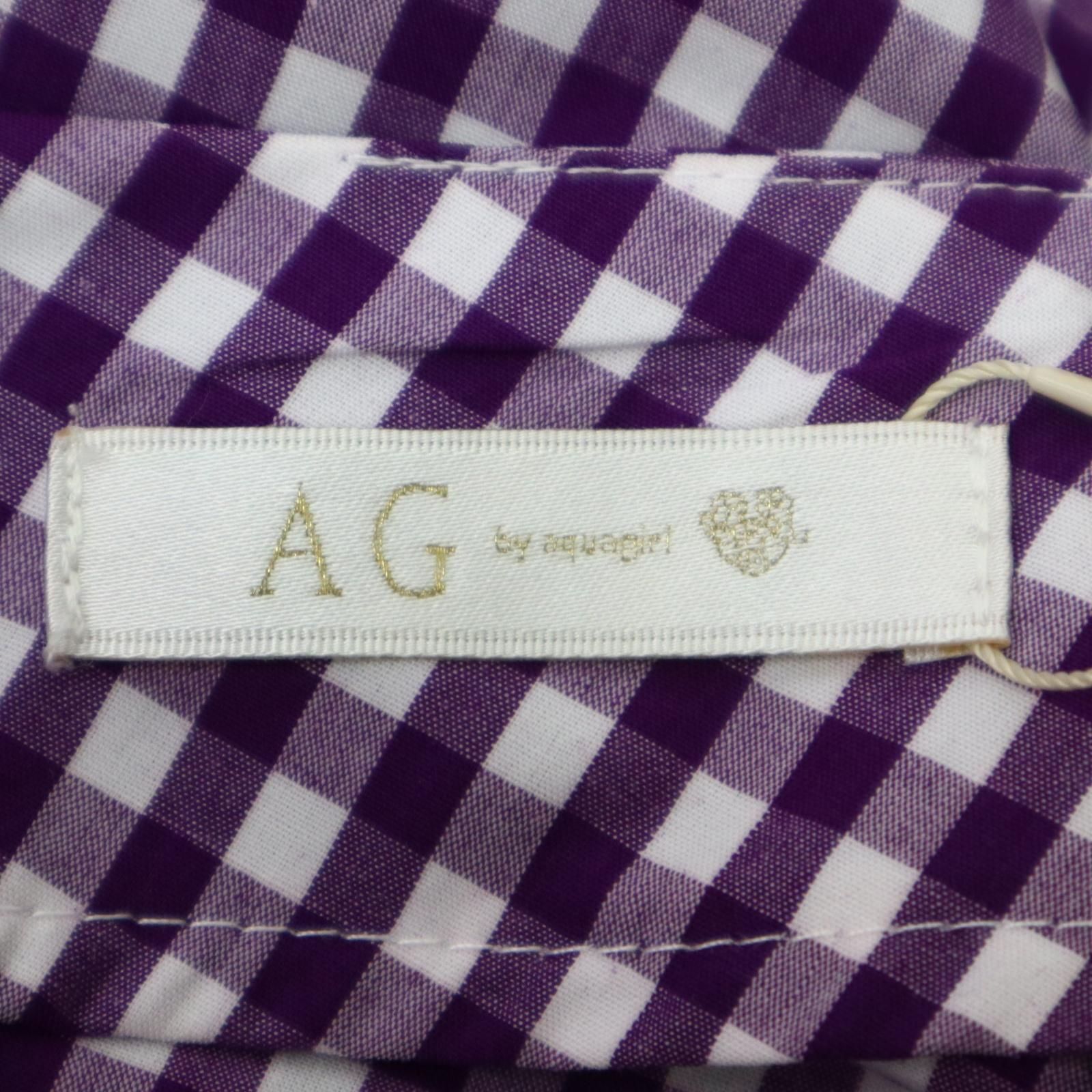 新品タグ付き】AG by aquagirl (エージーバイアクアガール)チェック