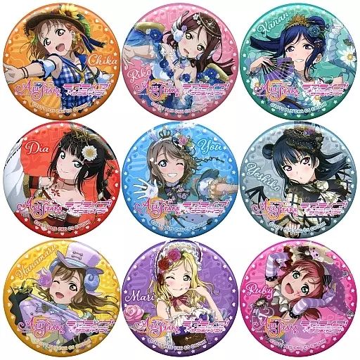 ピンズ・ピンバッジ・缶バッジ 1st Anniversary Collection Pins Set 中古】バッジ・ピンズ 全9種セット オリジナル缶バッジ 「ラブライブ