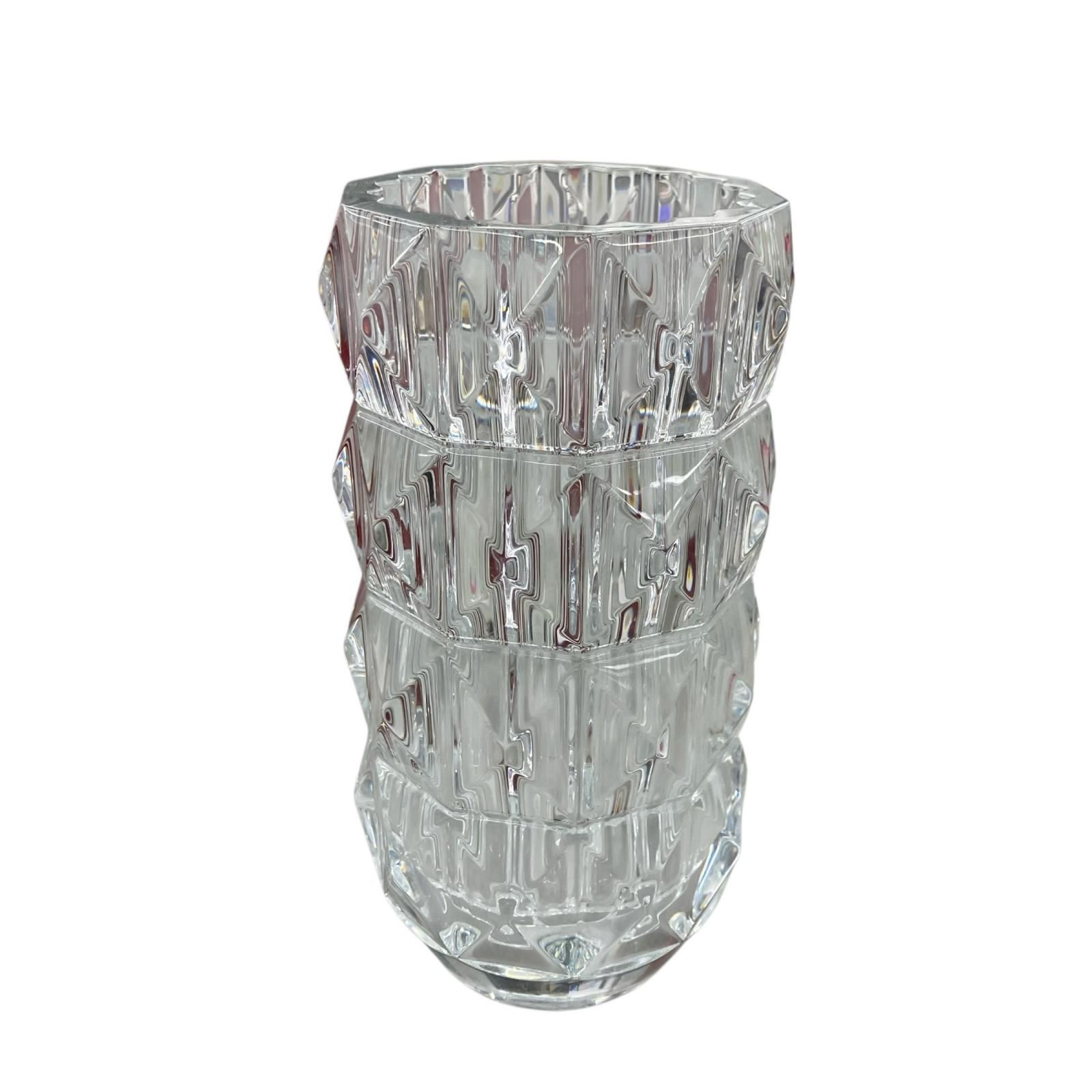 186000 現状品 Baccarat バカラ ルクソール ベース 花瓶 2813291