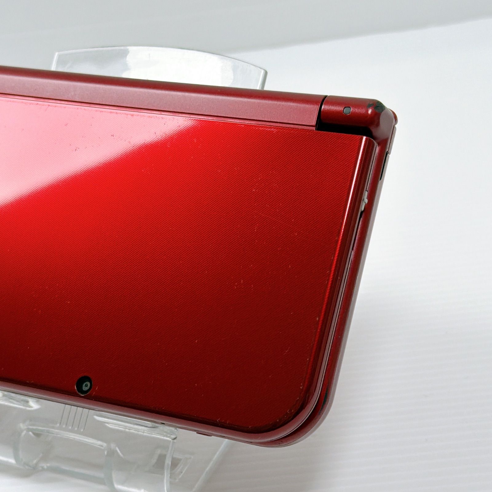 メタリックレッド 上画面IPS液晶