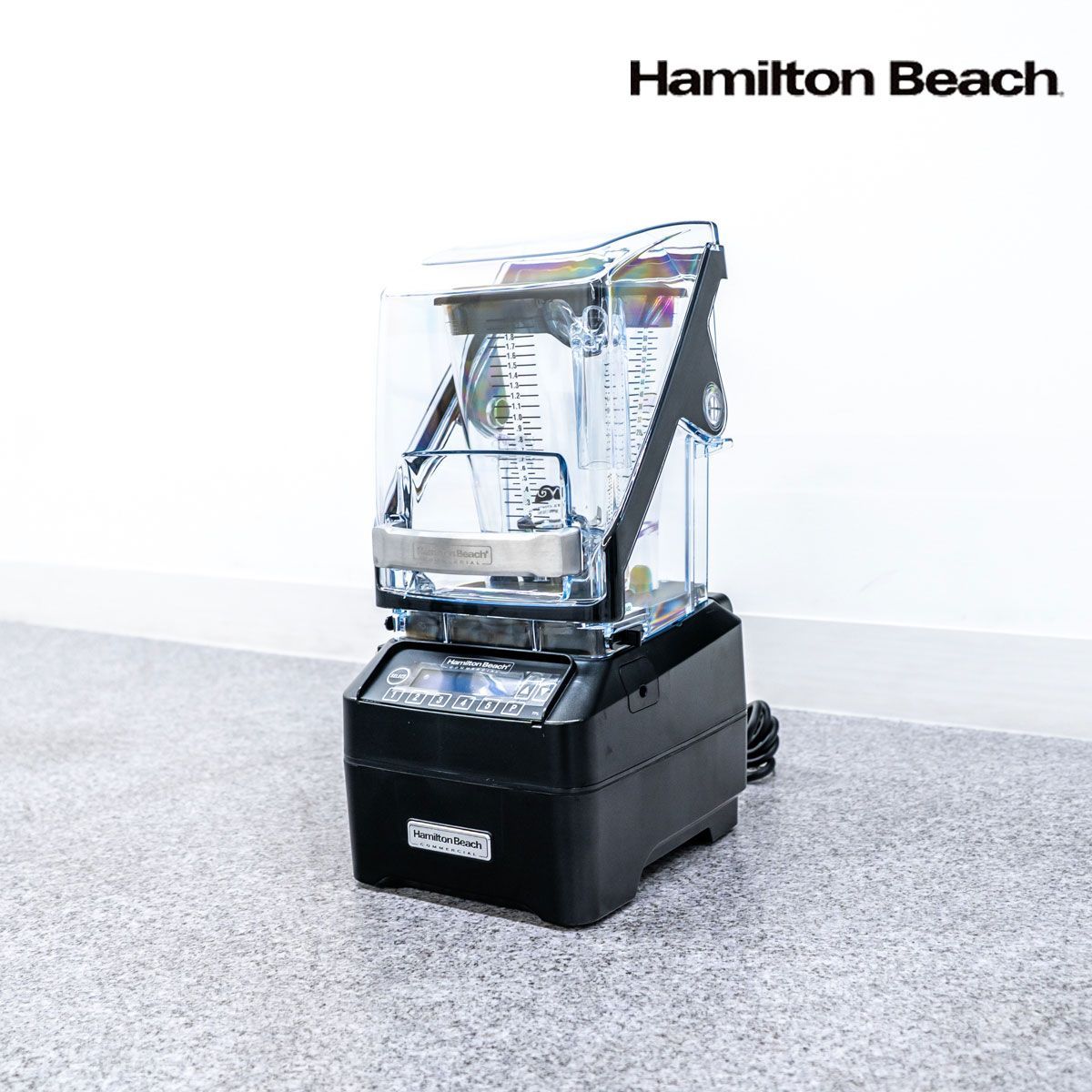 展示品 Hamilton Beach ハミルトンビーチ HBH755 Eclipse エクリプス ブレンダー ミキサー 静音 ポリカーボネイト ブラック 定価23万
