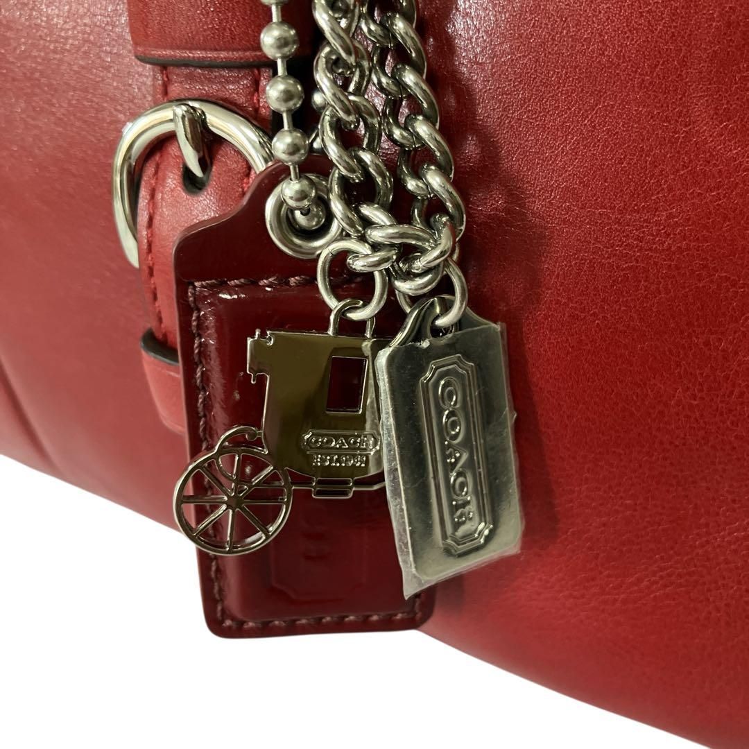 COACH コーチ ハンドバッグ ミニボストンバッグレザー 本革