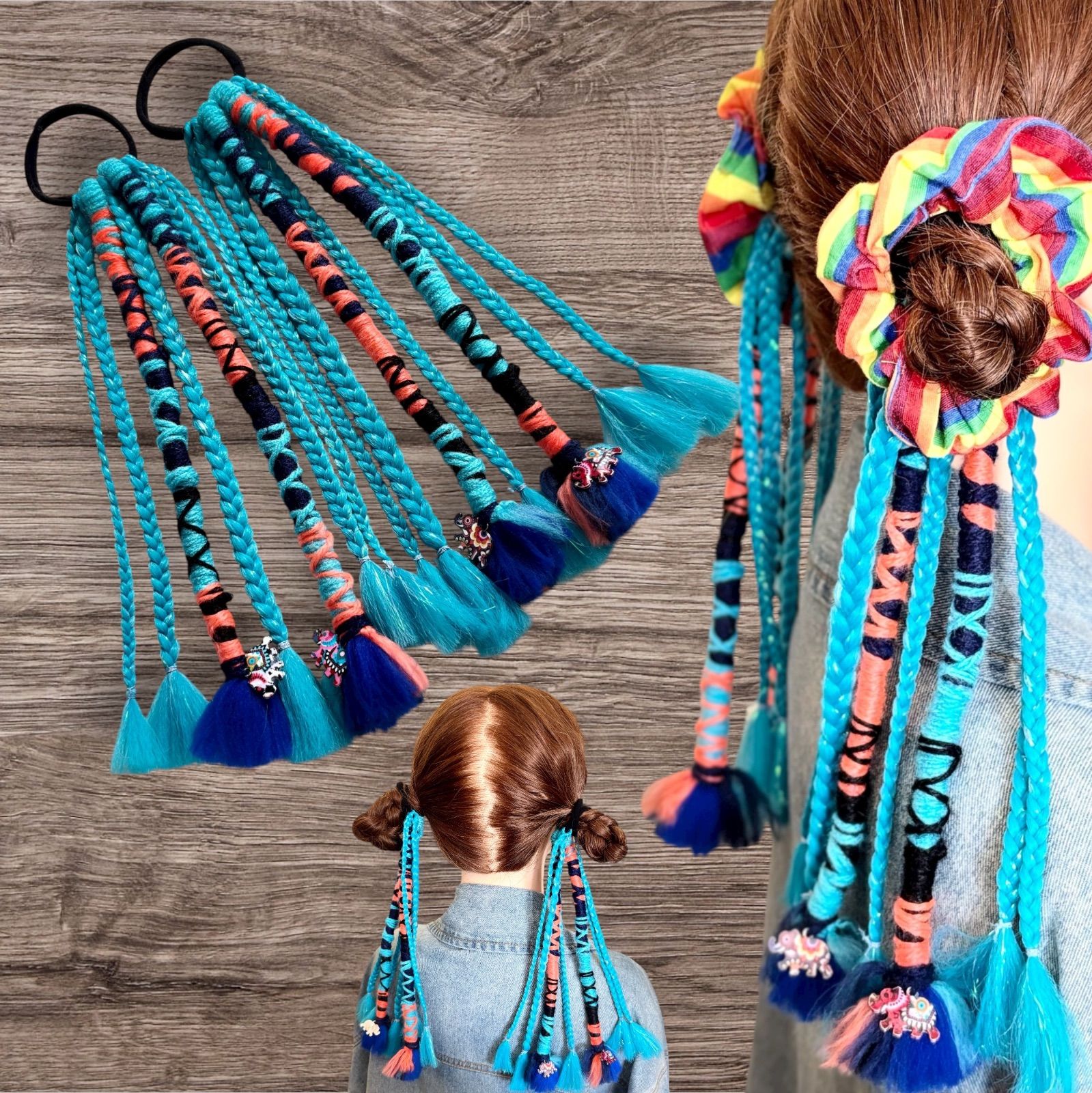 ブレイズ×毛糸エクステ miniサイズ】※カラーをお選びください