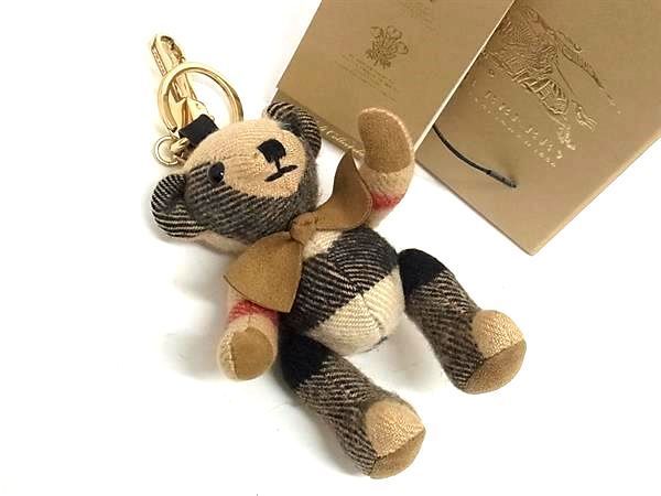 □極美品□ BURBERRY バーバリー ノバチェック カシミヤ100％ トーマス