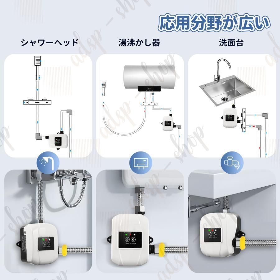高圧シャワーウォーターポンプ