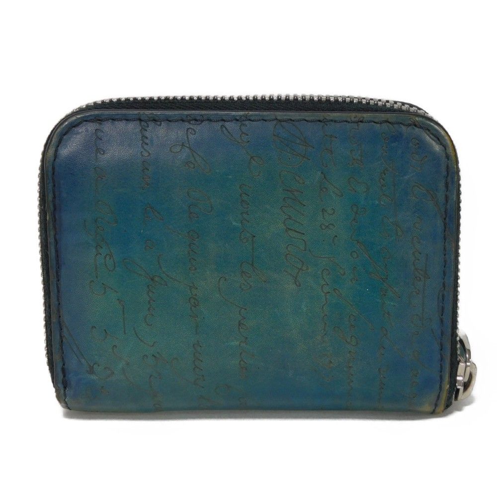 Berluti ベルルッティ ワパ スクリットレザー ジップ コインパース