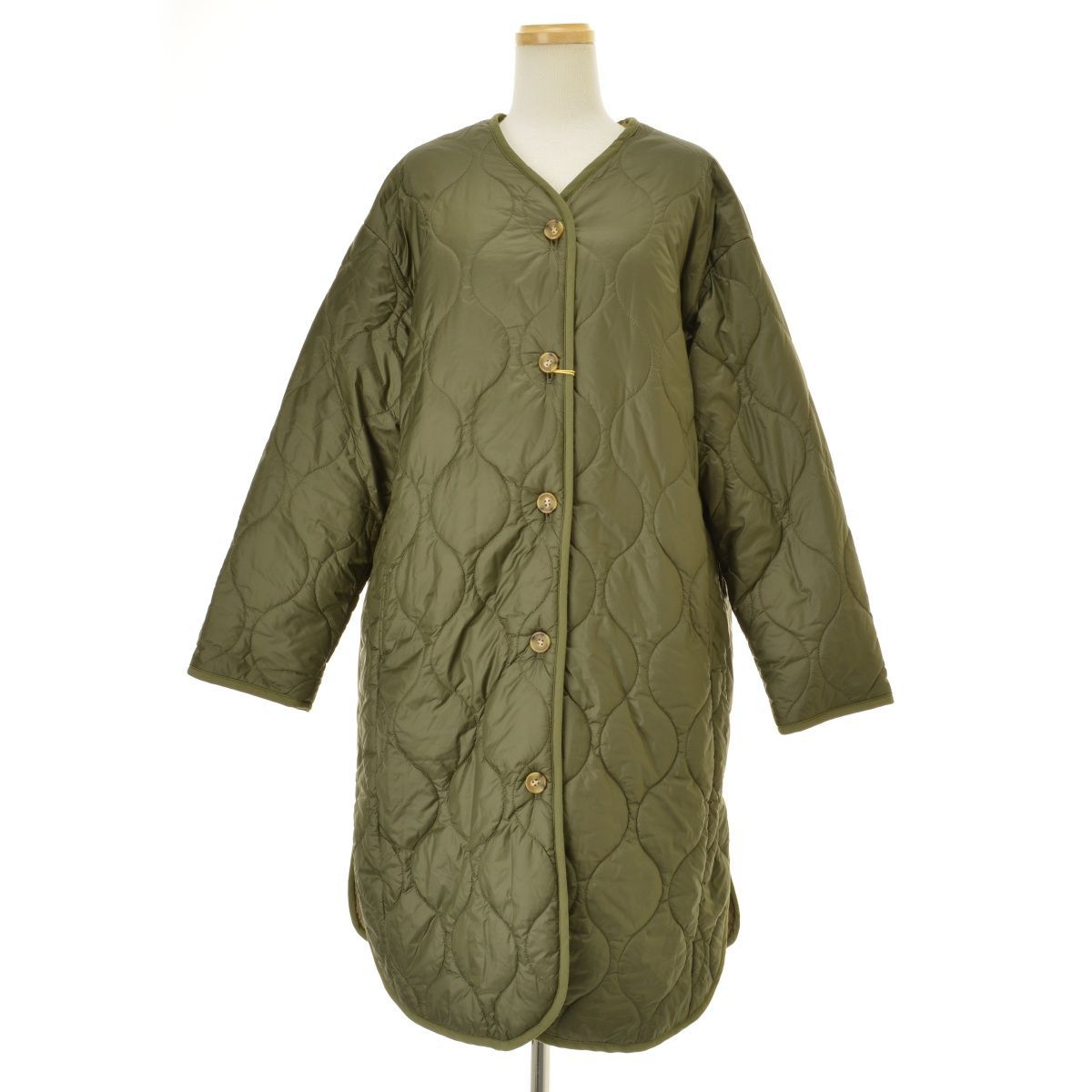 未使用　MidiUmi キルティングロングコート　ミディウミ 楽天市場】【動画あり】MIDIUMI（ミディウミ） キルティング