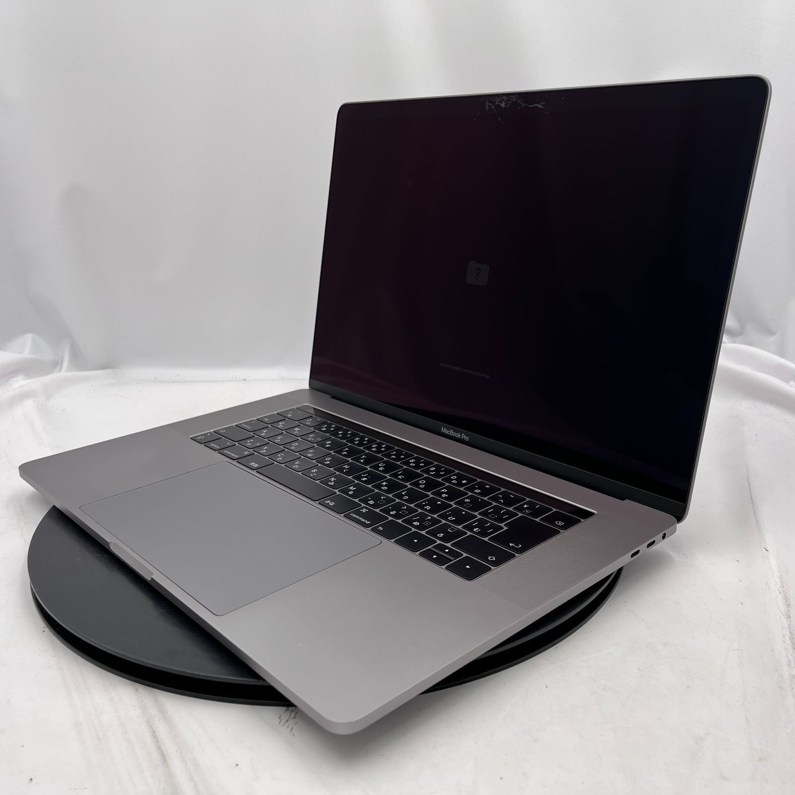 OSインストールエラー有|ジャンク Apple MacBook Pro 15-inch 2016 スペースグレイ i7 6700HQ 16GB 250GB NVMe 15.4インチ OS無し ノートPC RM241
