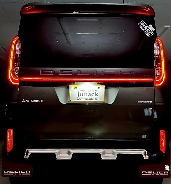 M s 三菱 デリカミニ B34A B35A B37A B38A 2025.5- Junack LEDZARD リ ザード TC LED テール イルミネーション ジュナック 社外 パーツ 部品 イルミ LEDラインバー LEDバー LZR-TC-M2 FFCRYSTALESIA_COM