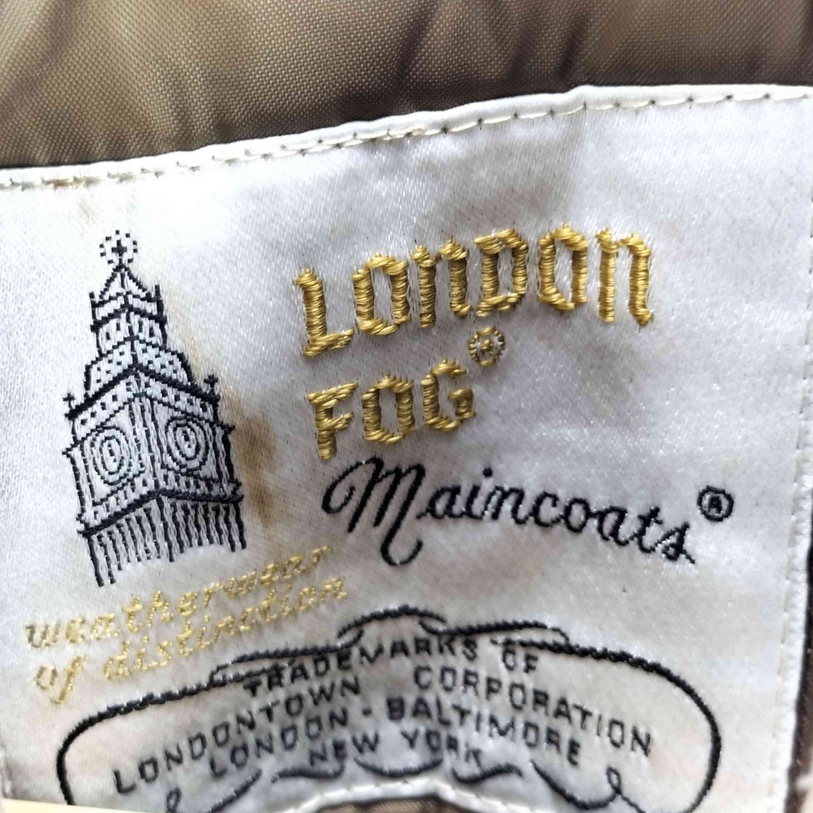 ロンドンフォグ LONDON FOG 70-80S maincoats 白金タグ 65/35