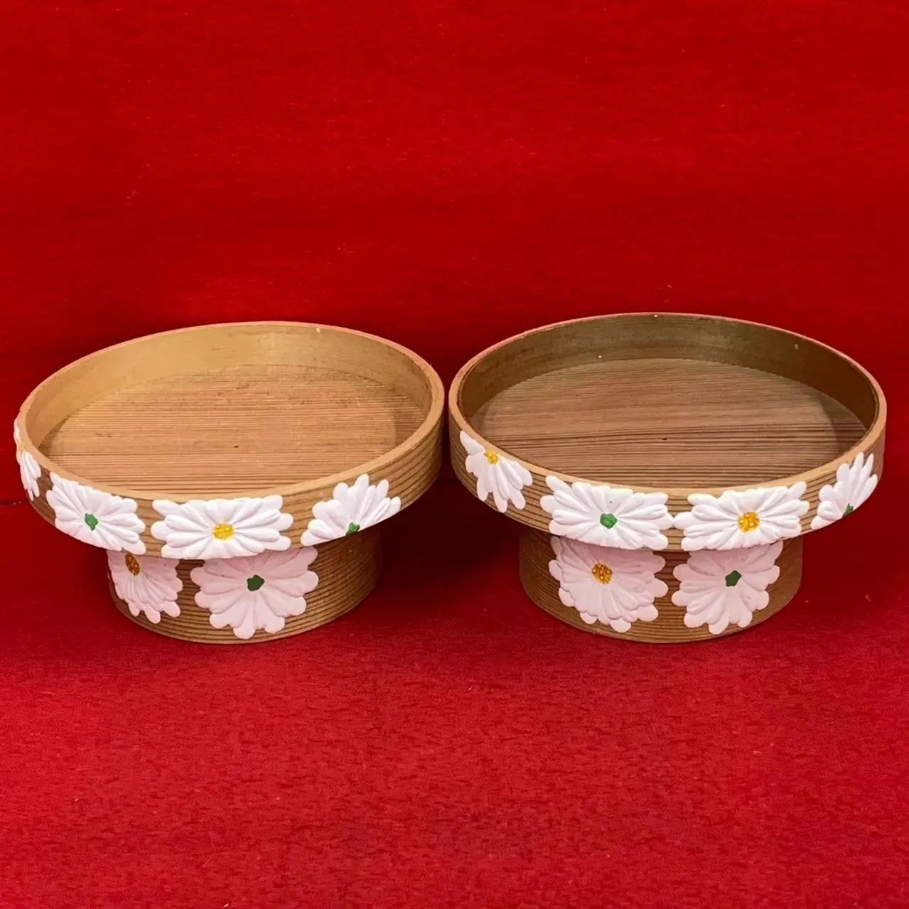 盛菊 菓子盛 ひな道具 ひなまつり 曲げわっぱ N-2