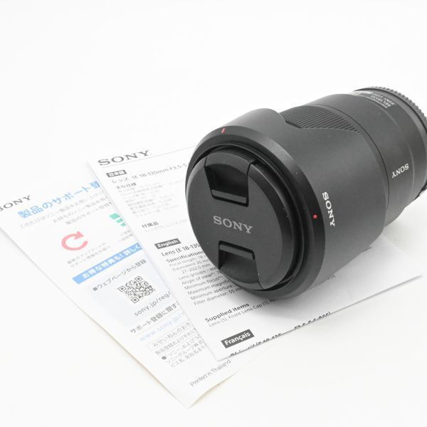 ソニー(SONY) 高倍率ズームレンズ APS-C E 18-135mm F3.5-5.6 OSS デジタル一眼カメラα[Eマウント]用 純正レンズ  SEL18135 - メルカリ