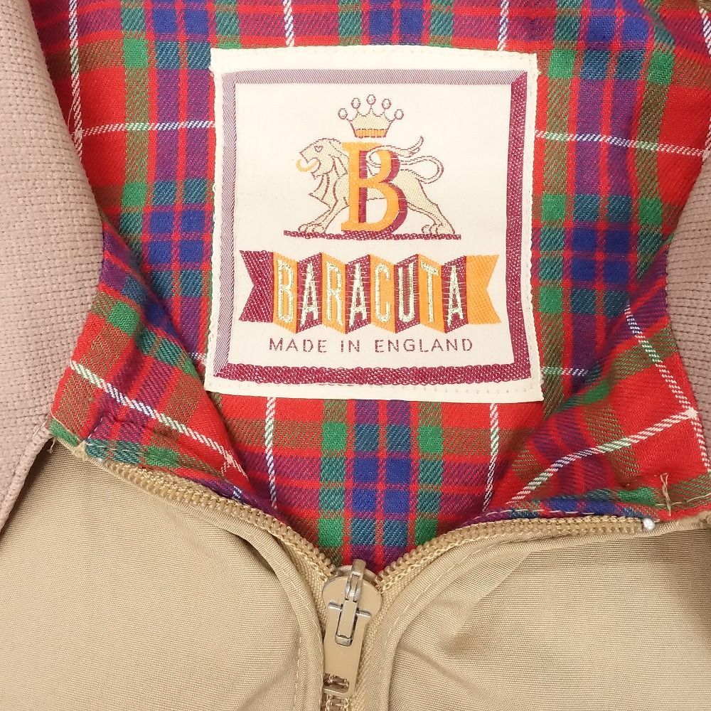 70s Vintage BARACUTA バラクータ 英国製 G9 オールド ハリントン