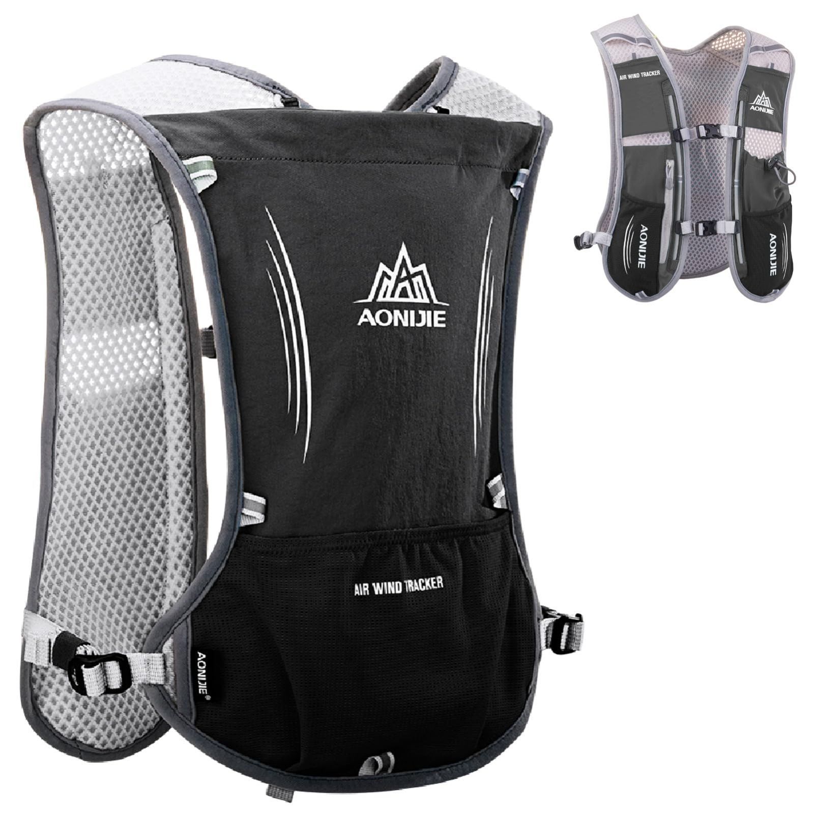 【在庫セール】リュックサック ジョギング トレラン マラソン 登山 ハイドレーション サイクリング バックパック ザック 軽量 トレイルランニング 通気 自転車 ランニングバッグ メンズ Azar
