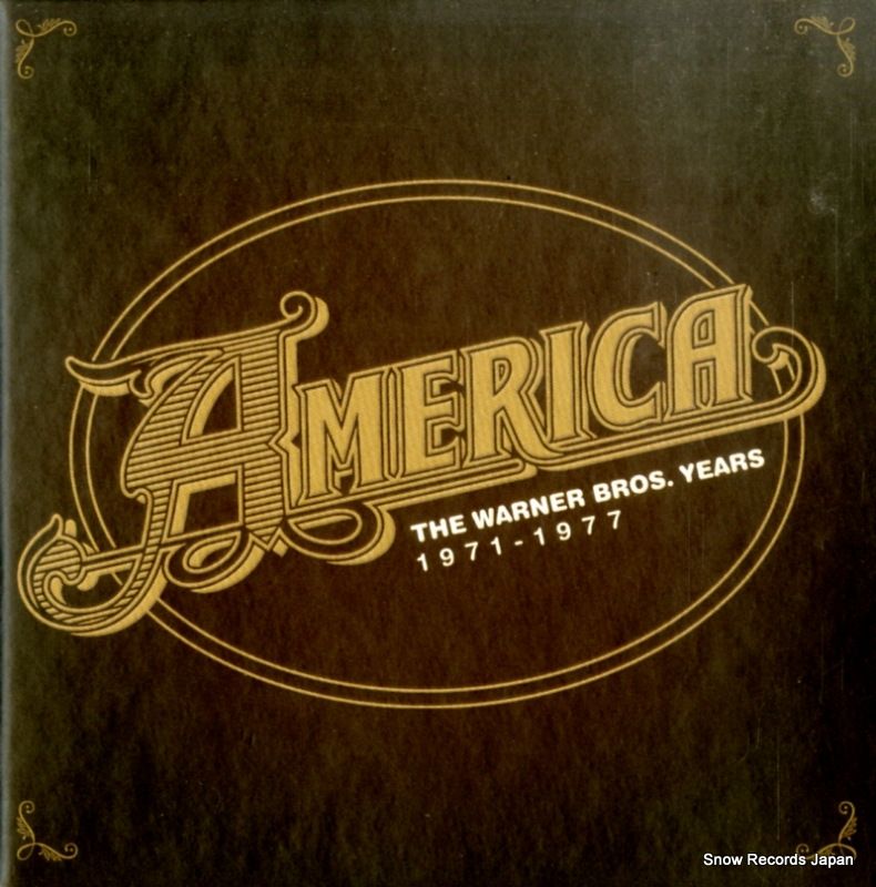 CD アメリカ the warner bros. years 1971 - 1977 081227954291