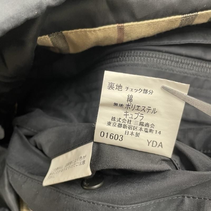 良品　バーバリーロンドン　ステンカラーコート　ノバチェック　9号 Burberry London バーバリーロンドン コート BBN08-315-09 ノバ