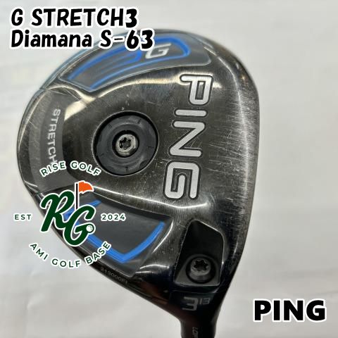 【中古】フェアウェイウッド ピン G STRETCH3Diamana S-63S13[1886]