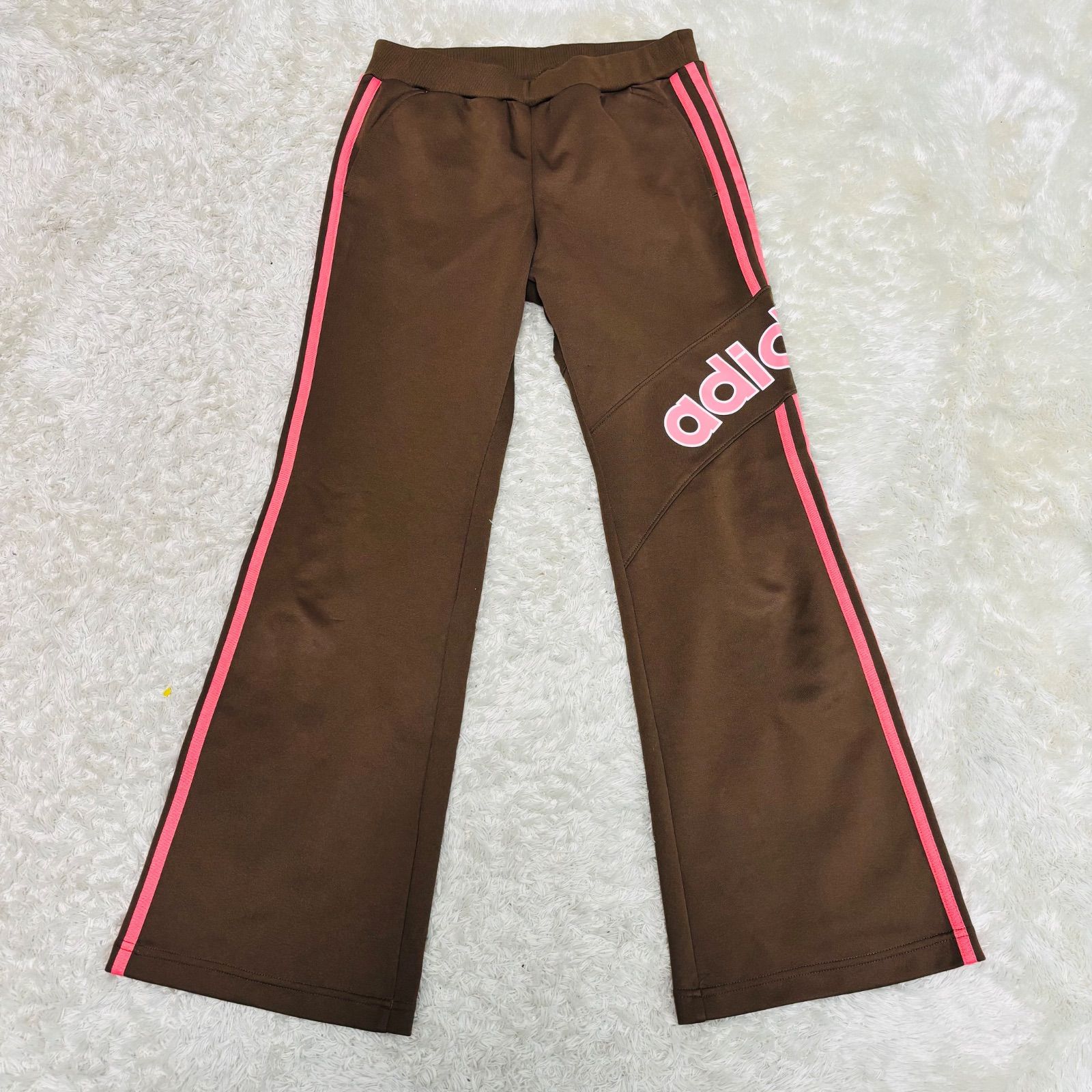 00s adidas ブラウン ジャージ トラックジャケット y2k 希少色 00s adidas アディダス セットアップ y2k ジャージ