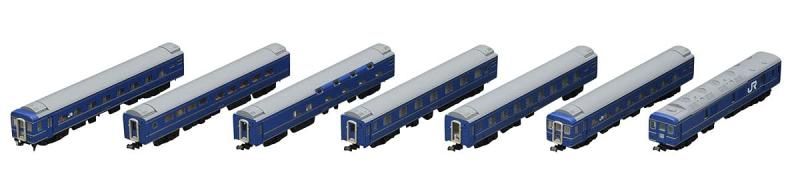 TOMIX Nゲージ 24系25形 あさかぜ・JR東日本仕様 基本セット 7両
