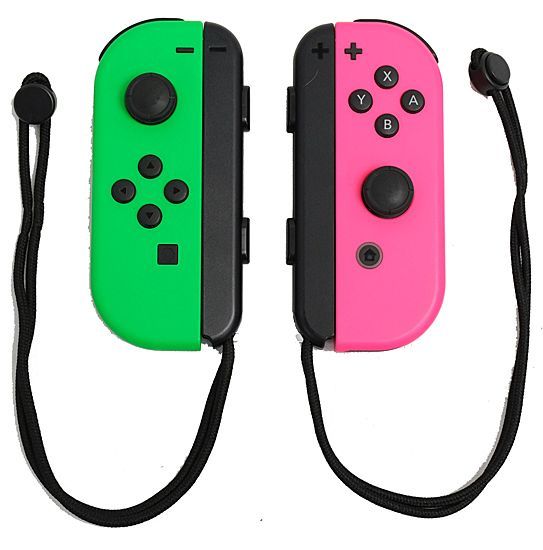 bn:7] 任天堂 Joy-Con (L)/(R) ネオングリーン/ネオンピンク HAC