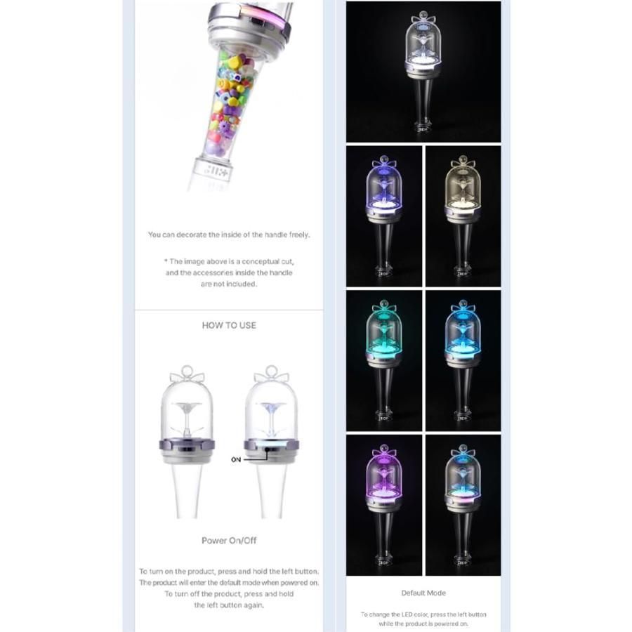 illit　ペンライト　公式　箱付き　ウォンヒ　イロハ　モカ　ミンジュ　ユナ ILLIT - OFFICIAL LIGHT STICK 公式 ペンライト ILLIT ペン