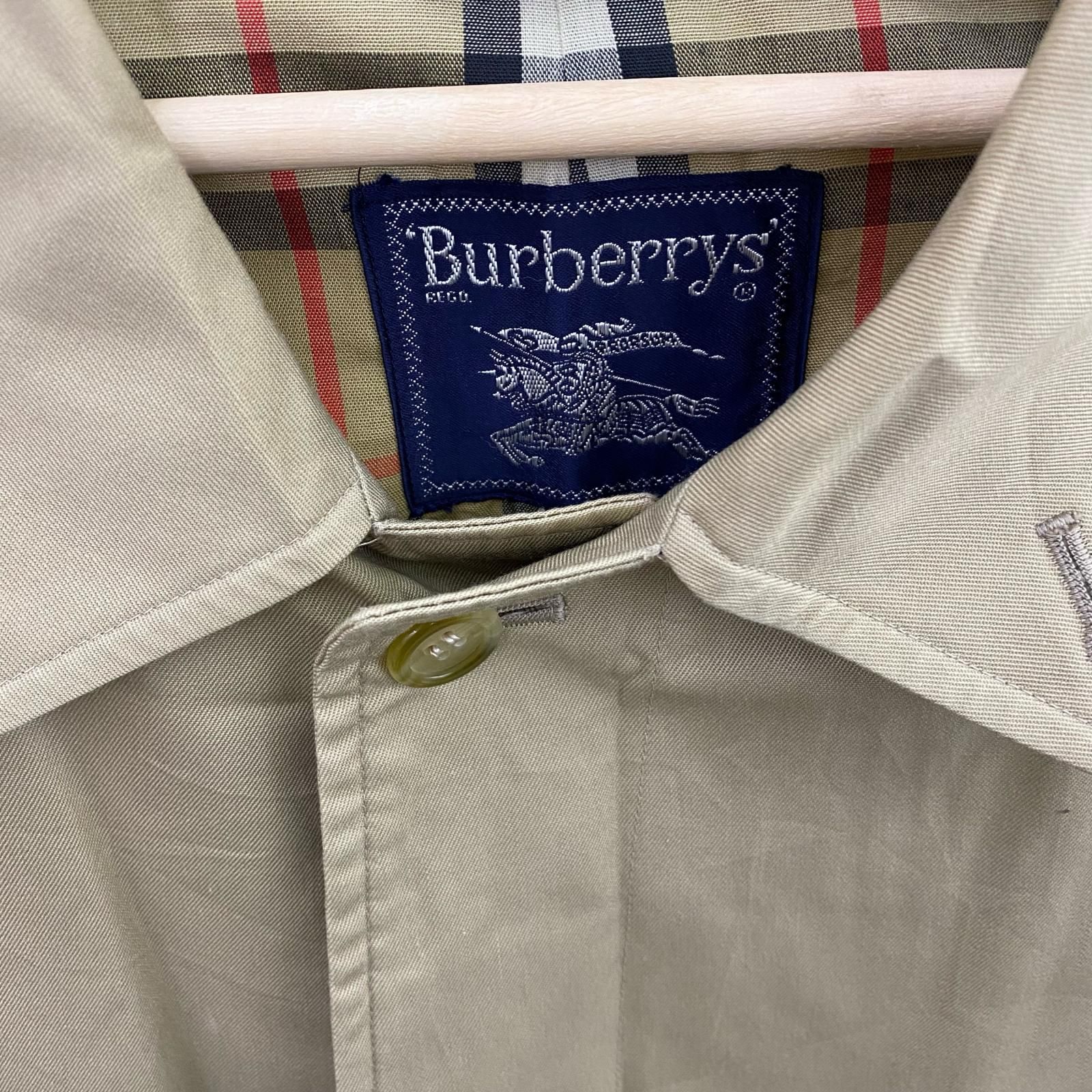 Burberrys バーバリー⭐️ロングコート　ベージュ 中古・古着通販】Burberry's (バーバリーズ) ステンカラーコート