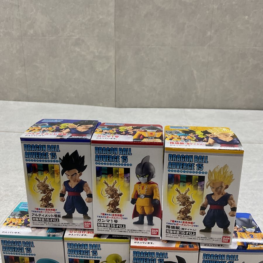 ［未開封] 黄金神龍　アドバージ15セット　孫悟空　悟飯　ピッコロ　パン　ガンマ 未開封] 黄金神龍 アドバージ15セット 孫悟空 悟飯 ピッコロ