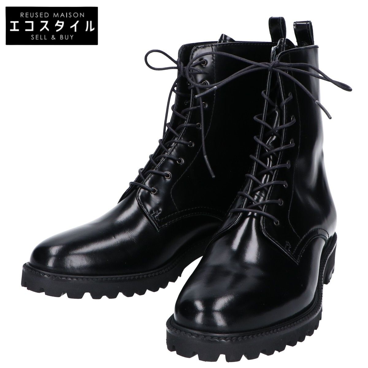 UNITED ARROWS ユナイテッドアローズ 7759 LACE-UP BOOTS 8ホール レースアップ 37