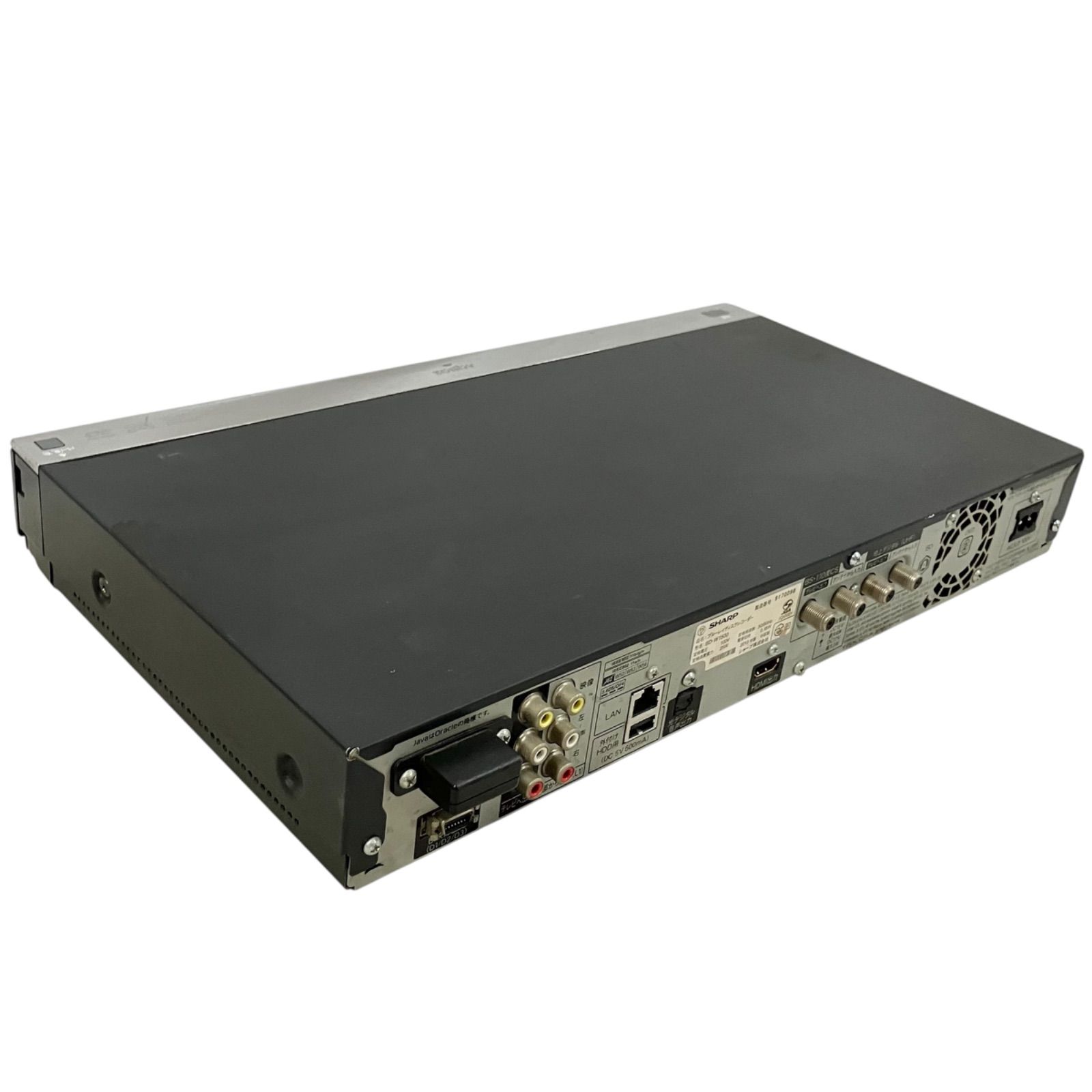 シャープ アクオス 2番組同時録画 1TB ブルーレイレコーダー BD-W1500