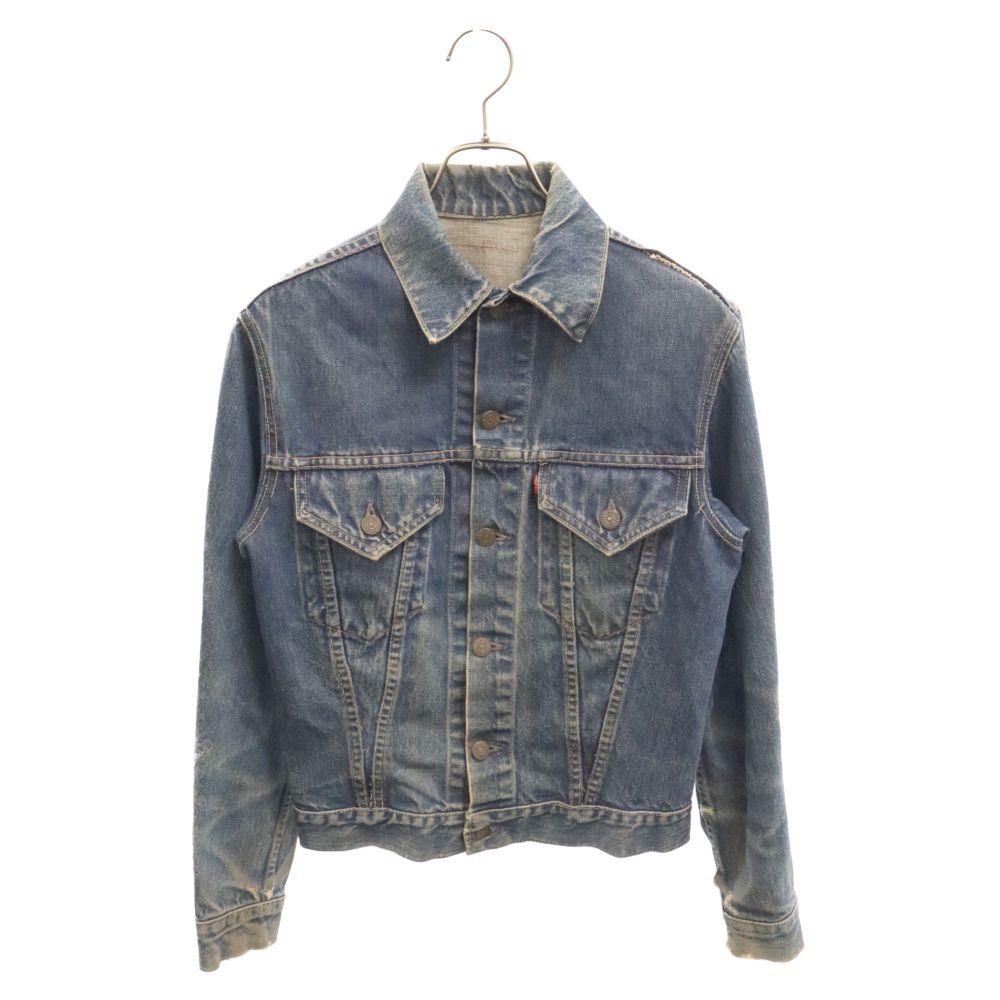 Levi's (リーバイス) 60S VINTAGE 557XX 3rd BIG E ヴィンテージ サード ボタン裏17 均等V デニムトラッカージャケット インディゴ