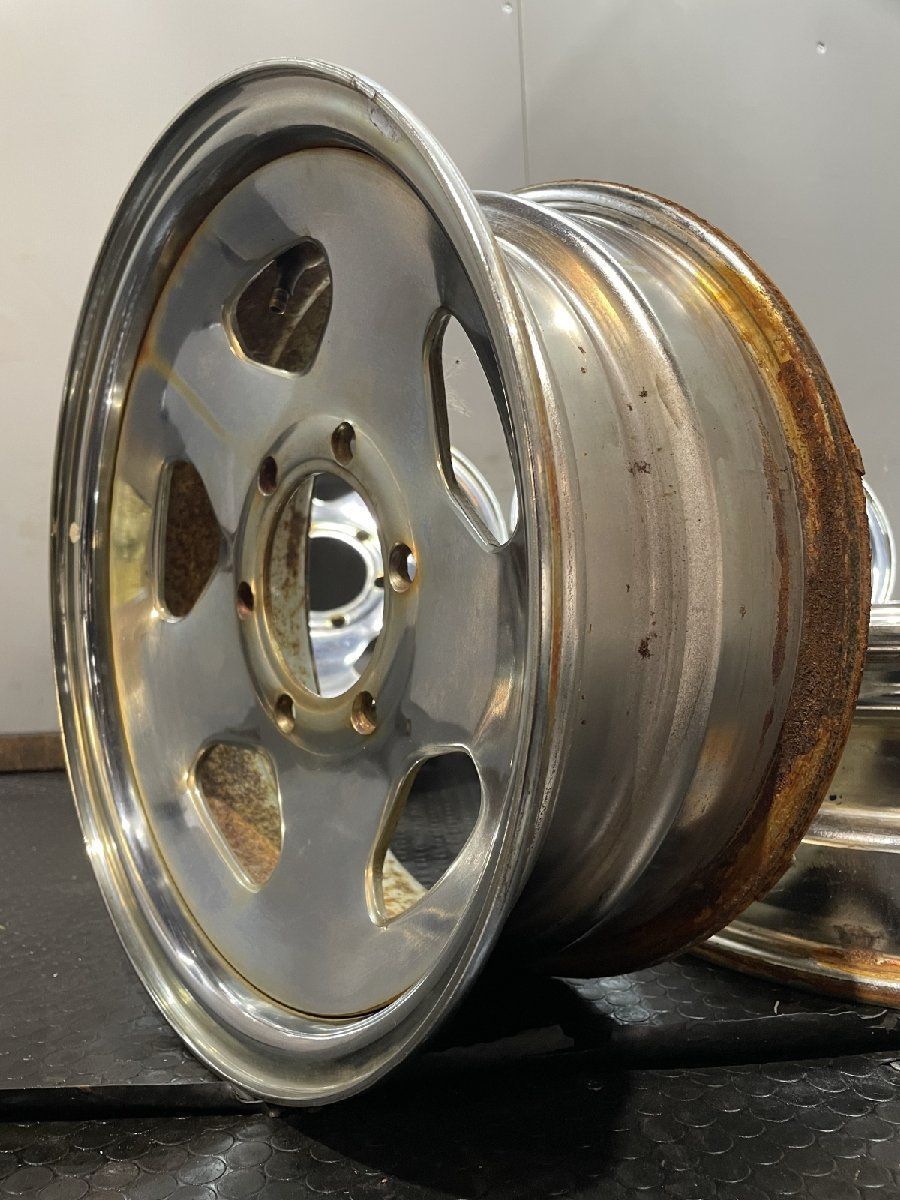 三菱 デリカ スターワゴン 純正 メッキ 鉄 スチールホイール 15インチ 4本 6J6HPCD139.7 25 旧車ホイール MHE221 WWW_USTAUSTRALIA_COM_AU