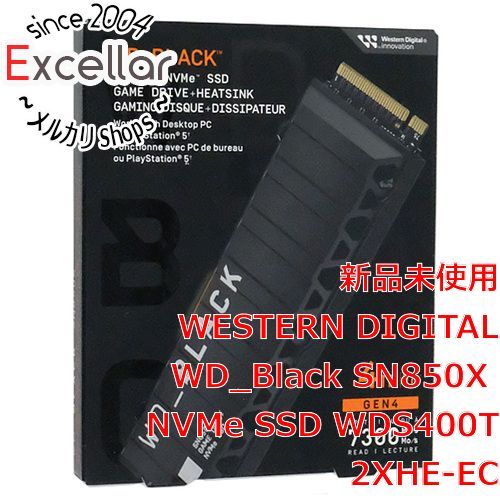 bn 15 Western Digital製 内蔵SSD 4TB WD_Black SN850X NVMe SSD WDS400T2XHE-EC