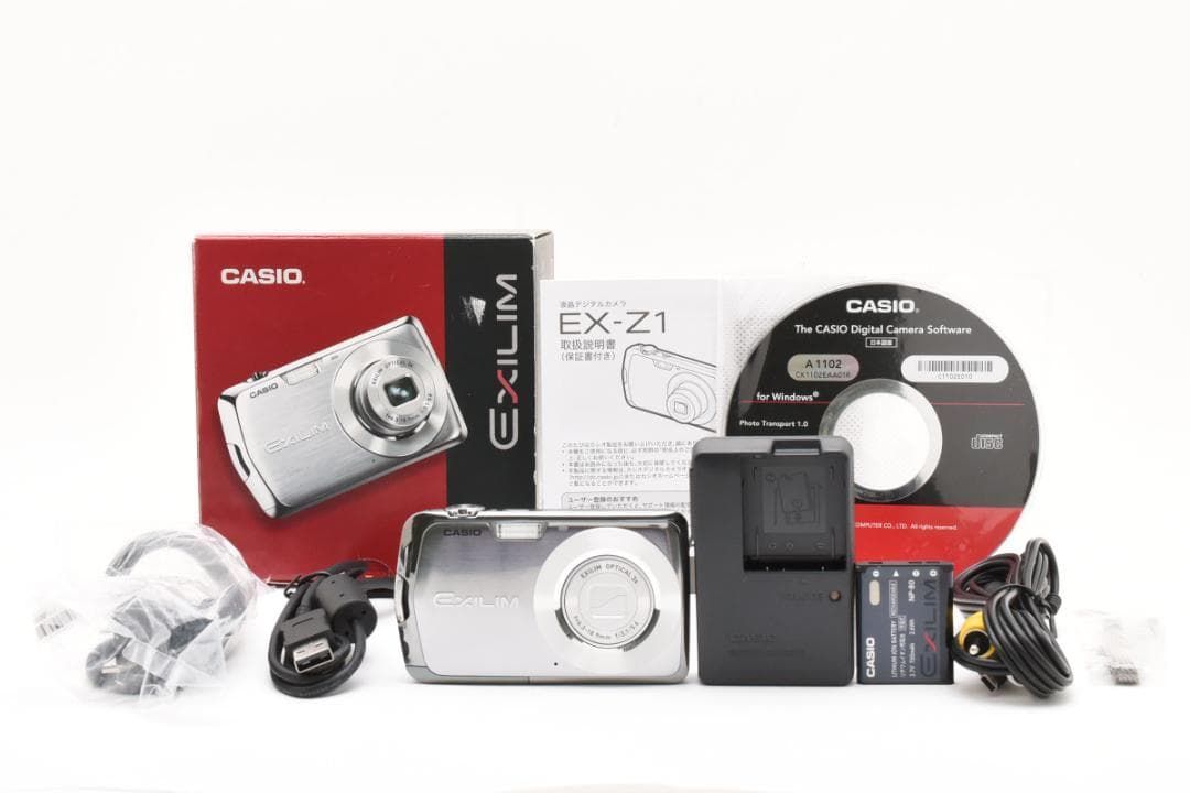 112 CASIO EXILIM EX-Z1 シルバー 112 CASIO EXILIM EX-Z1 シルバー