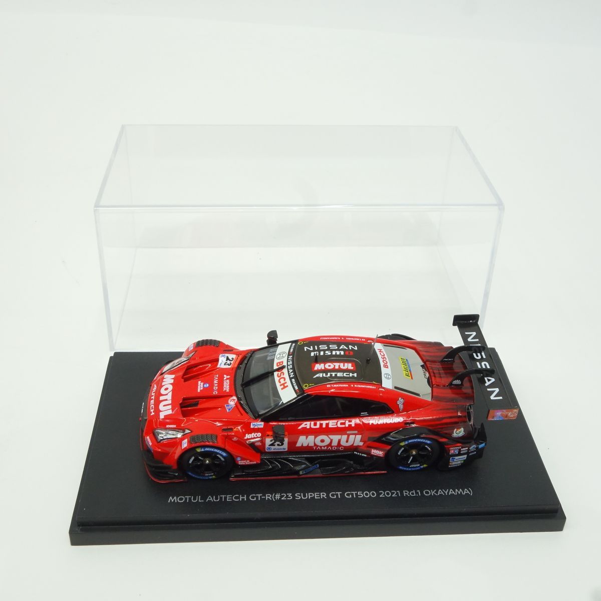 エブロ 1/43 MOTUL AUTECH GT-R KWAM122230 SUPER GT GT500 2021 Rd.1 Okayama ミニカー  ※中古 - メルカリ