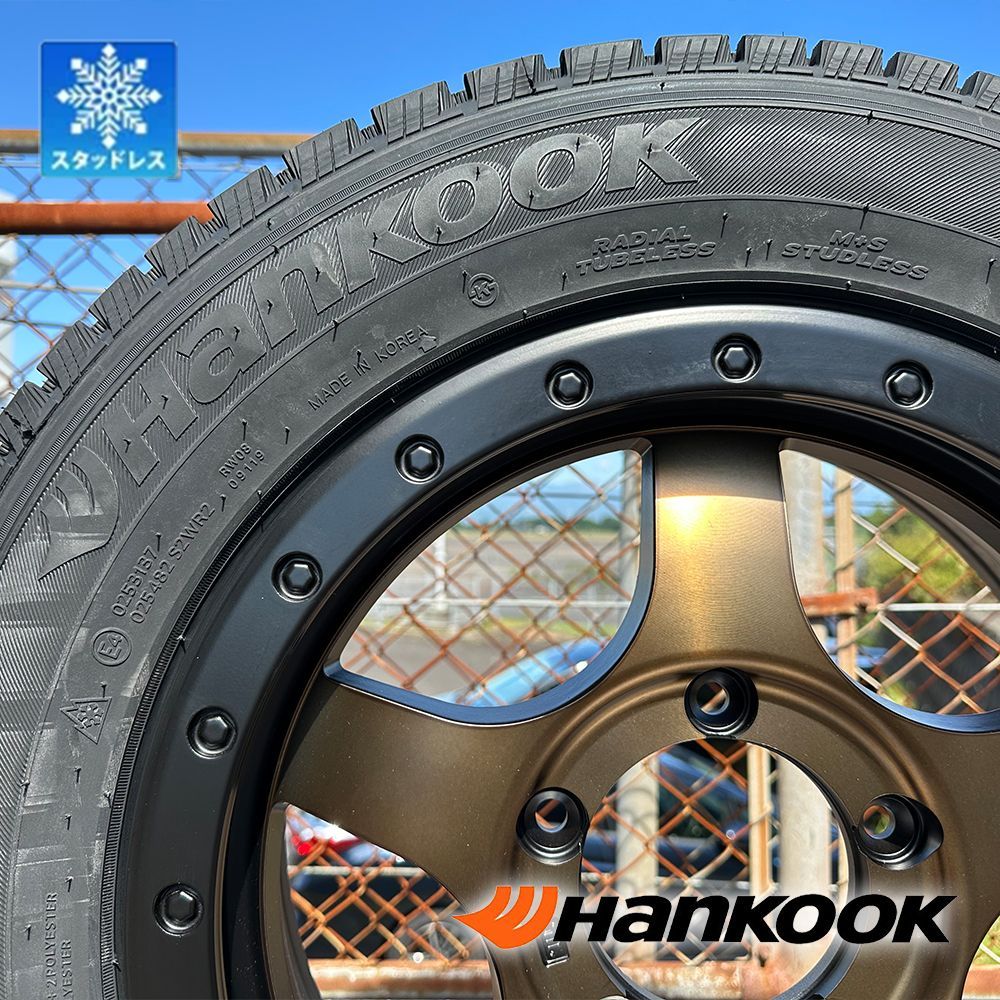JB23 スタッドレス ホイール4本セット 175/80R16