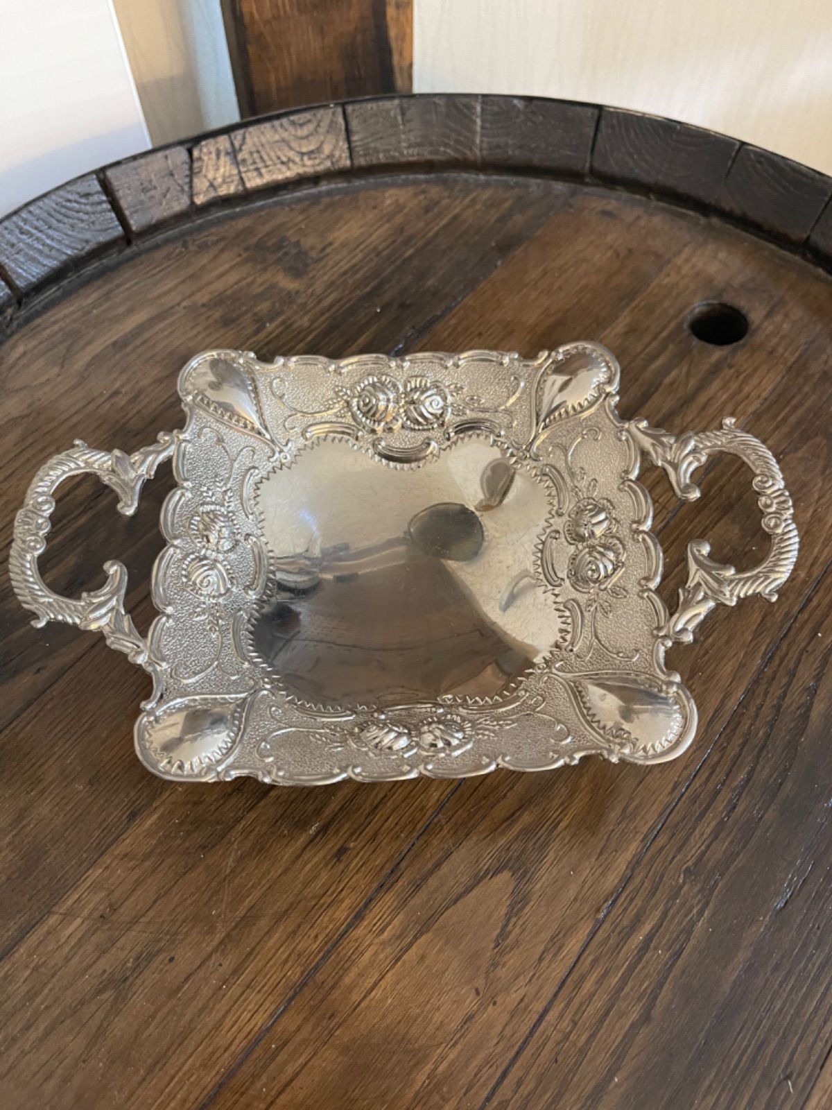 豊富な，人気セール フランスアンティーク シルバー カウンターベル