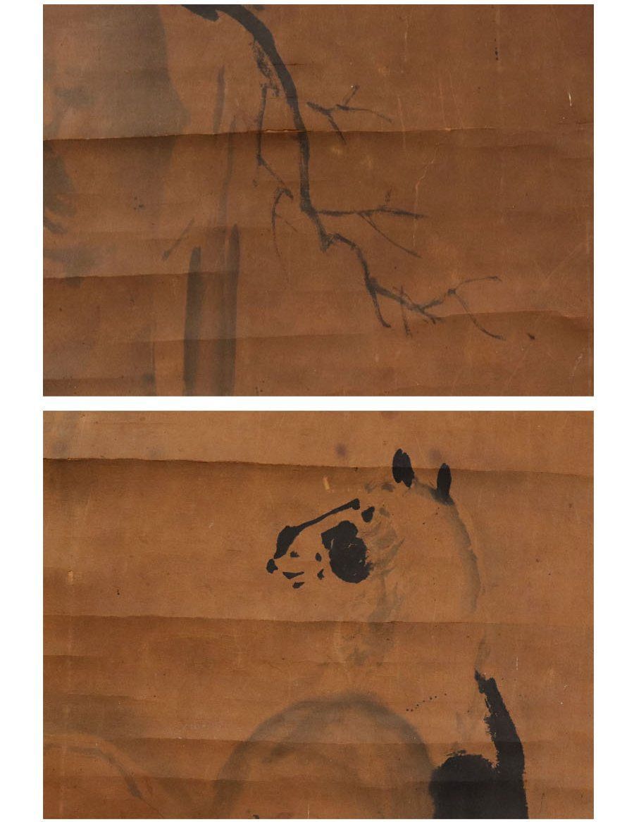 水墨画掛軸 船と白鳥の絵 水墨画掛軸 船と白鳥の絵 水墨画掛軸 船と白鳥の絵 - メルカリ