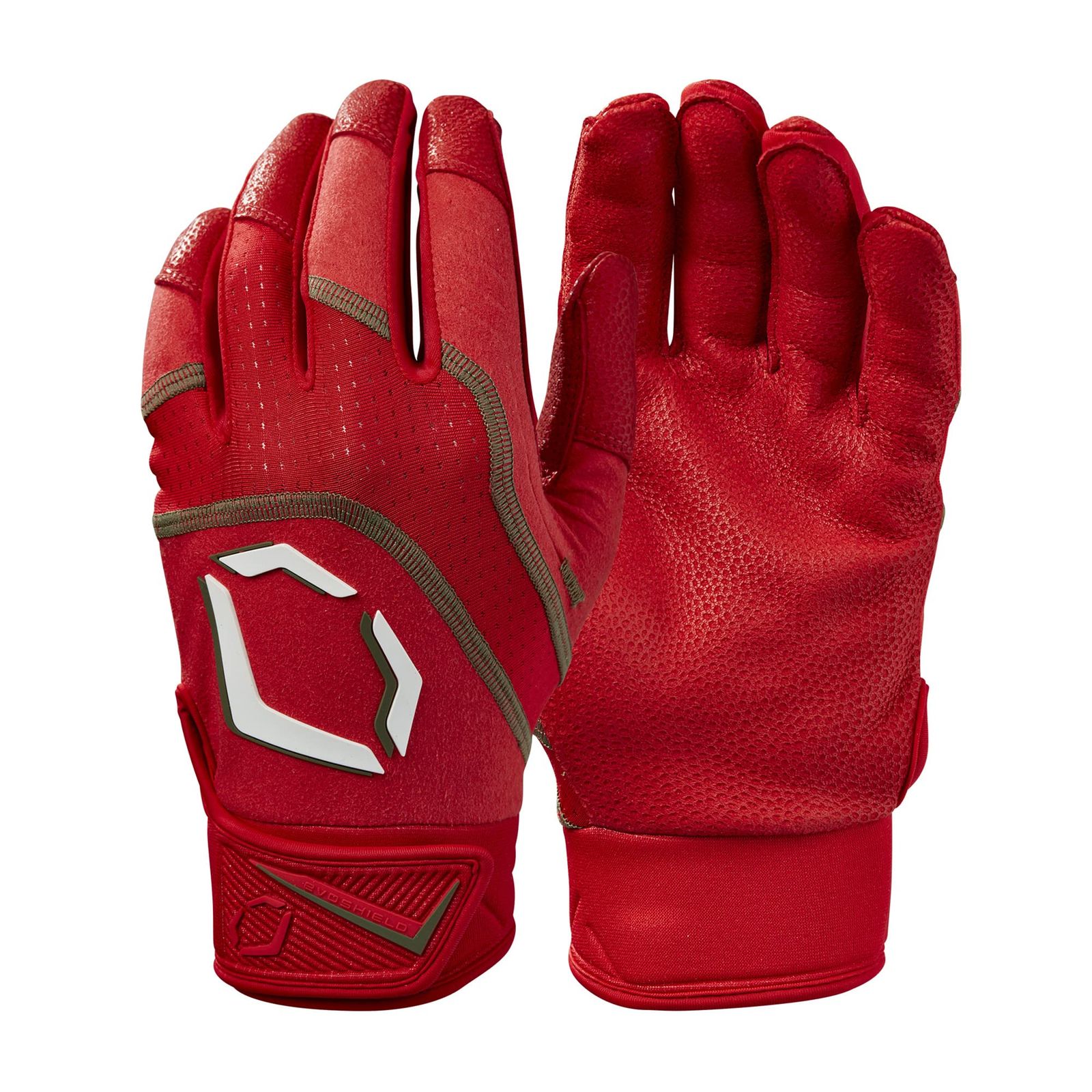 エボシールド Evoshield バッティンググラブ 両手用 KHAOS バッティンググラブ スカーレット S スカーレット S