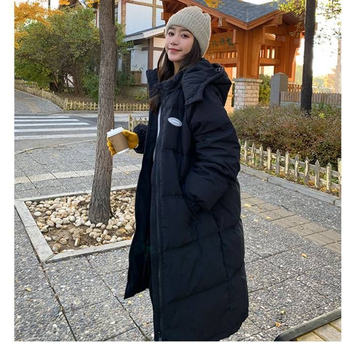 小さな綿のコートジャケット パッド入り 膝上に長い 大学 スタイリッシュ 冬 新しい2023 楽天市場】中綿ジャケット レディース 大きいサイズ ダウン