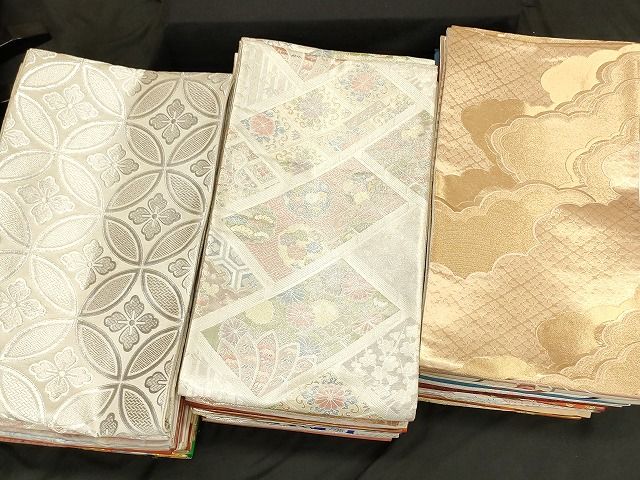 真作/桃坡/雪中南天に雀図/絹表装/桐箱二重箱付/布袋屋掛軸HF-878 真作/前田公華/牡丹に雀図/布袋屋掛軸HC-758