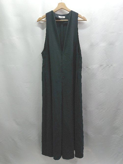 ◇ ⊂ Vent et Plage Vネック フレアパンツ オールインワン ◇ ⊂ Vent et Plage Vネック フレアパンツ オールインワン