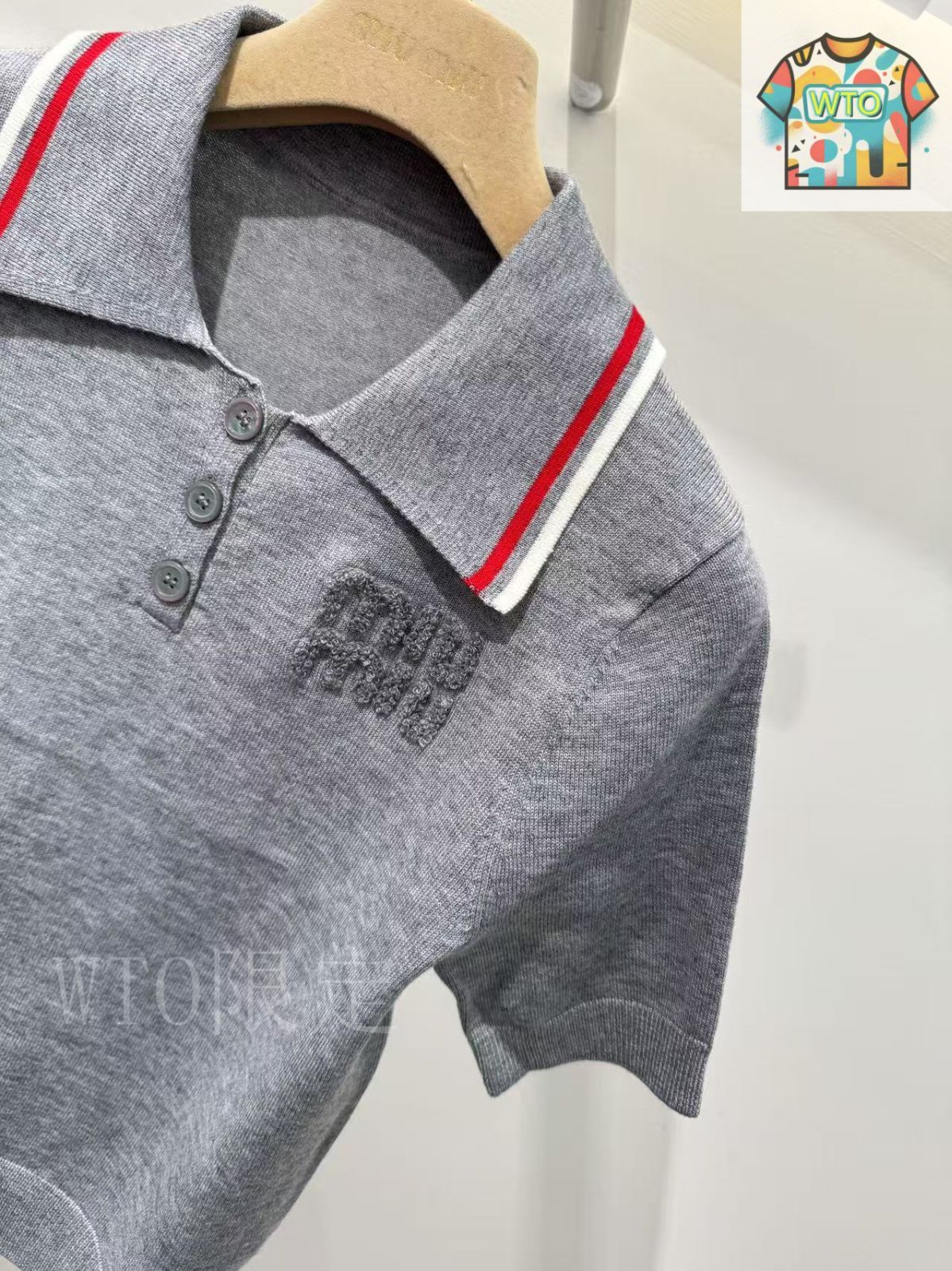 今日 Miu Miu Short-Sleeve Top | ミュウミュウ ショートスリーブトップ-2