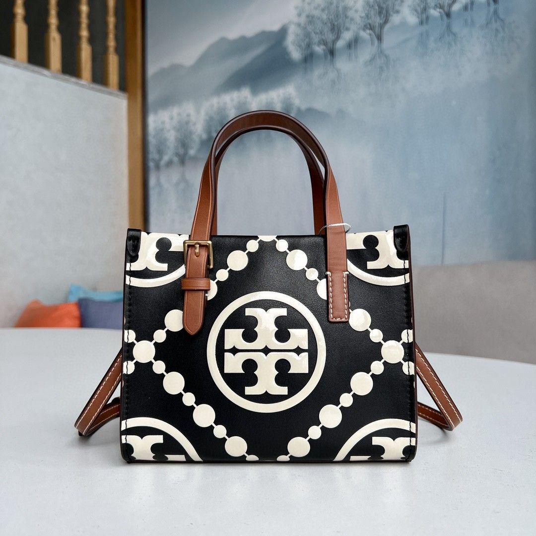 トリーバーチ(TORY BURCH) クラシックT モノグラム ミニ スクエア トートバッグ クロスボディバッグ 141646 - メルカリ