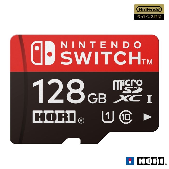 4営業日で発送 ホリ マイクロSD128GBFORスイッチ microSDカード for Nintendo Switch 128GB