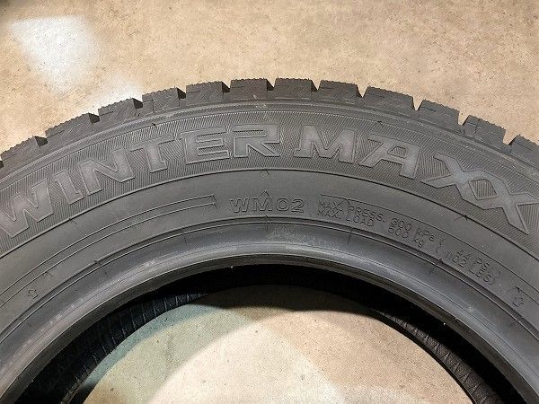 保管袋付き】 245/45R18 スタッドレス ４本セット 新品 ダンロップ ウィンターマックス WM02 2021年 245/45/18  245-45-18 245 45 18 KX0011-1 - メルカリ